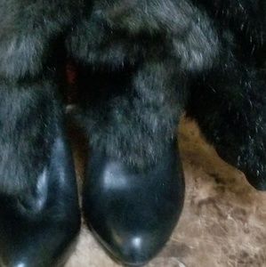 Women's leather boots